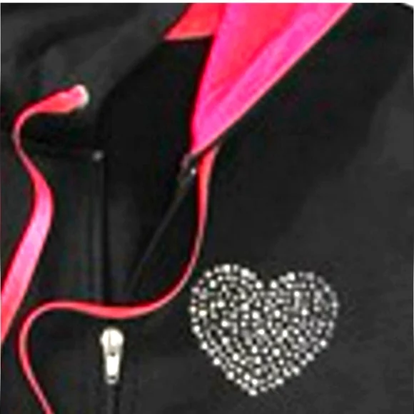 HARD CANDY Sequined Love Hoodie- SIZE- M -Juniors 7-9🧥💖 - Picture 3 of 5